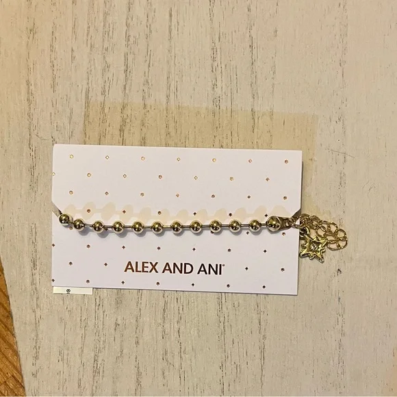 Alex and Ani Ball Chain Adjustable North Star Celestial Bracelet Sold Out - Picture 2 of 3